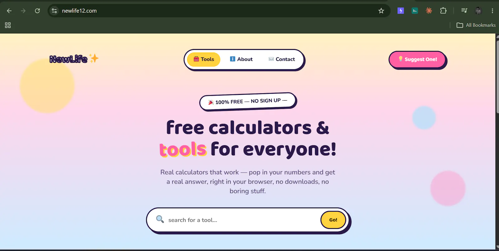newlife12.com  screenshot 1