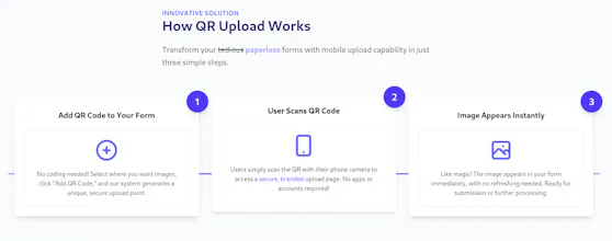 UploadQR gallery image