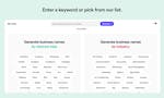 Business Name Generator by Looka image