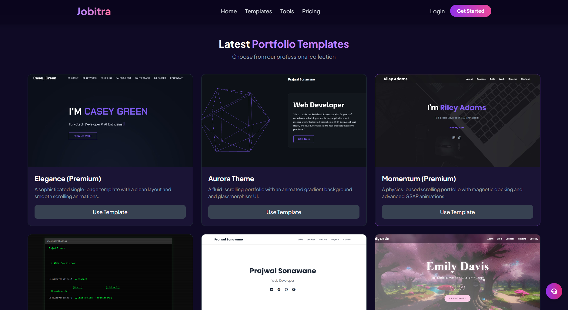 Jobitra - Screenshot 3 showing product features and functionality