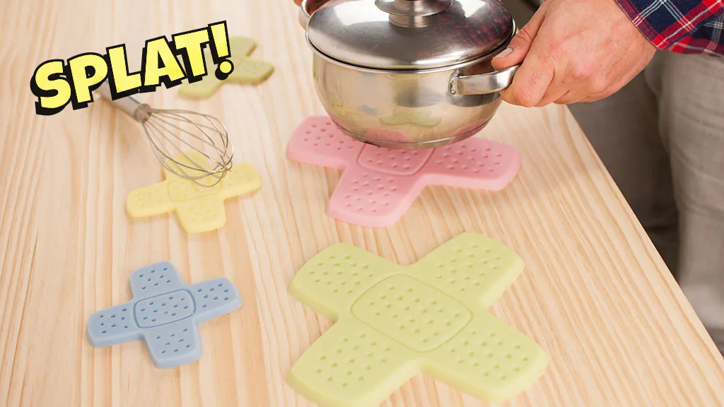 Splat! Silicone protective strips