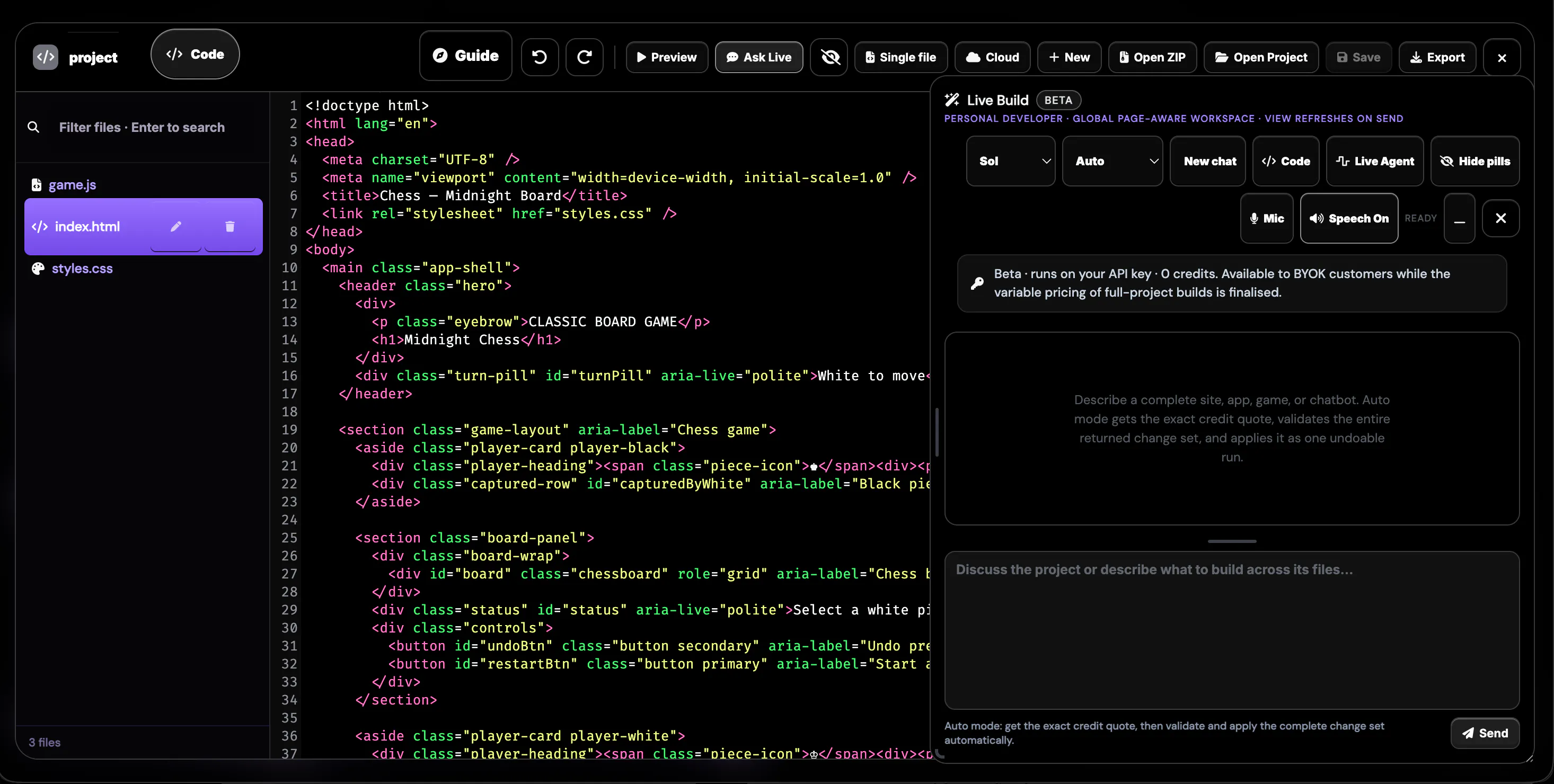 AskSary - BYOK-supported AI Studio gallery image