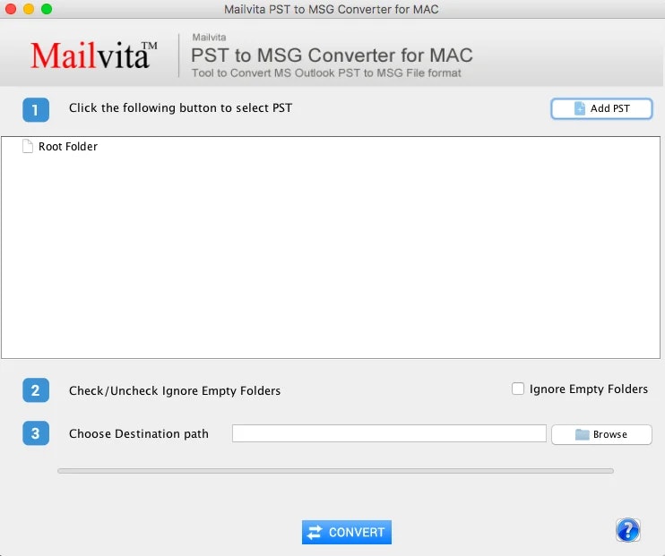 Conversor Mailvita PST para MSG para Mac media 1