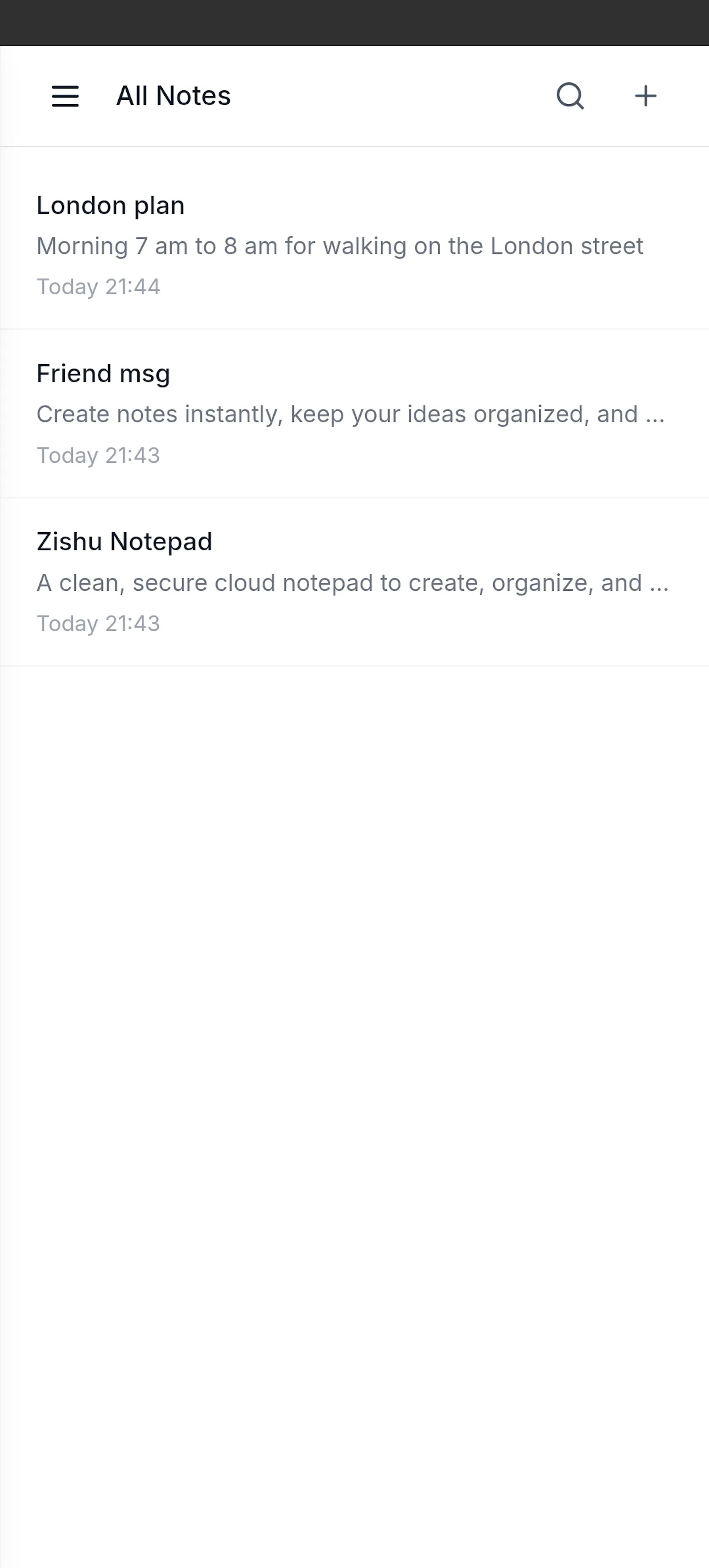 Zishu Notepad — Your Notes. screenshot 3