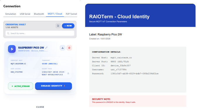 RAIOTerm: IoT Dashboard For Makersv gallery image