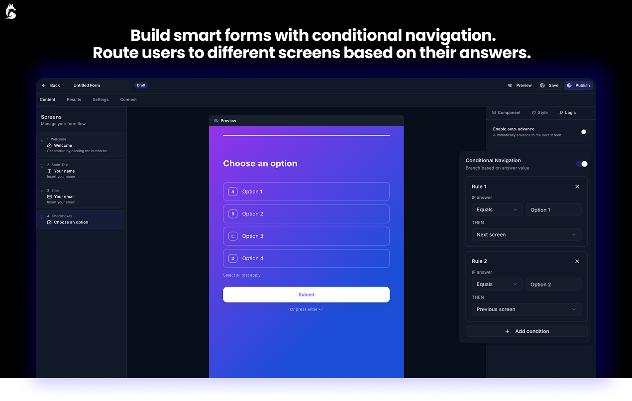 FoxForm - Screenshot 4 showing product features and functionality