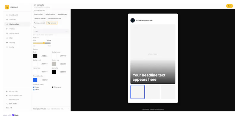 AI Turn Your Website Content into Videos screenshot 2