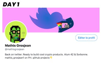 Show my NFT on Twitter gallery image