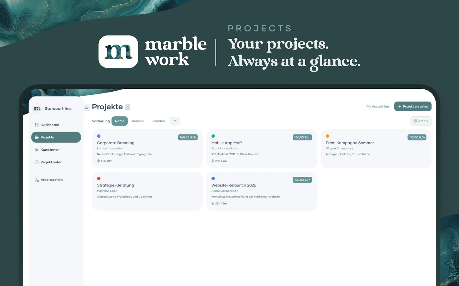 marble work screenshot 4