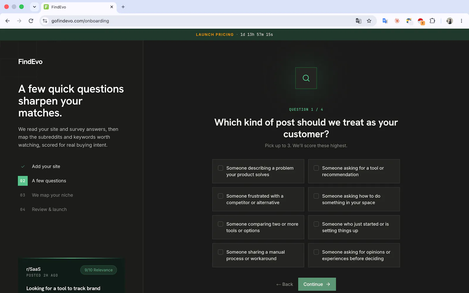 FindEvo screenshot 2