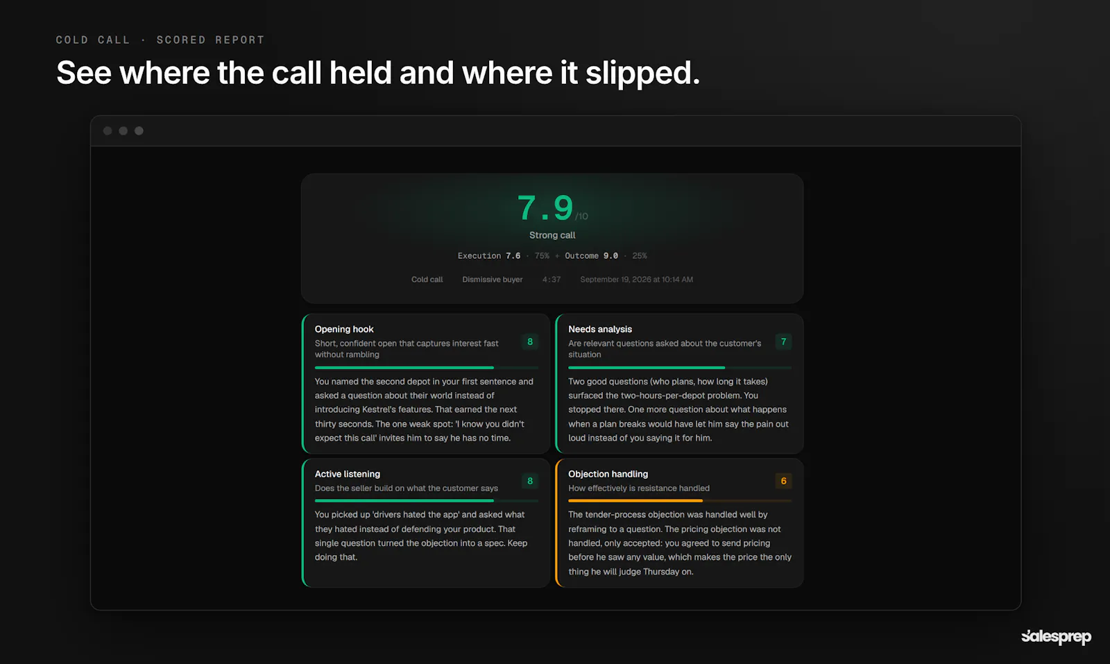 Salesprep screenshot 5