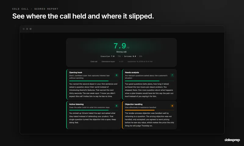 Salesprep screenshot 5
