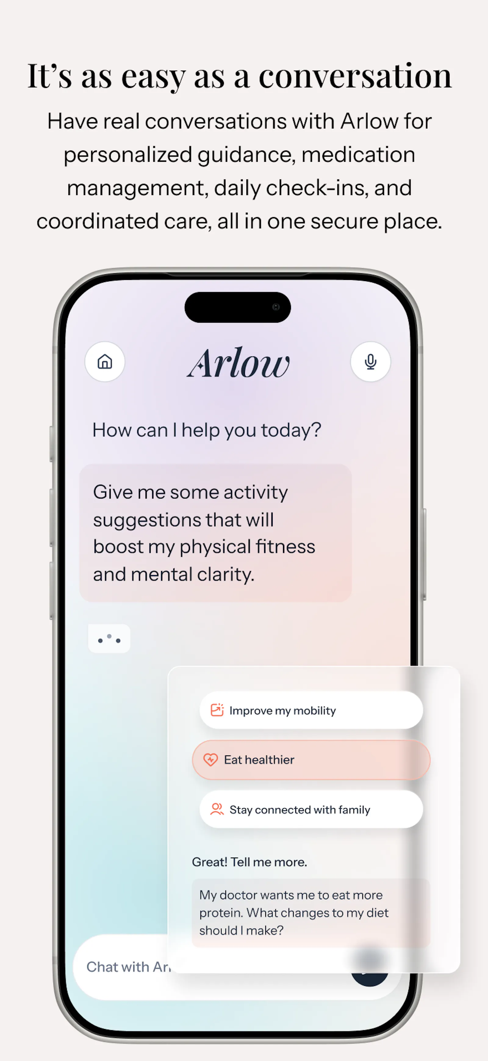Arlow screenshot 2