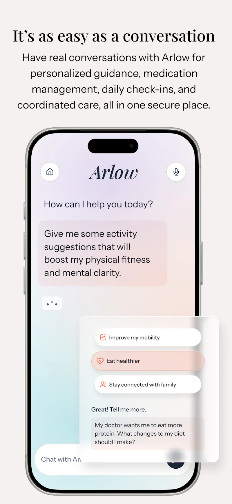 Arlow screenshot 2