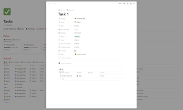 Freelancer's Workspace for Notion gallery image
