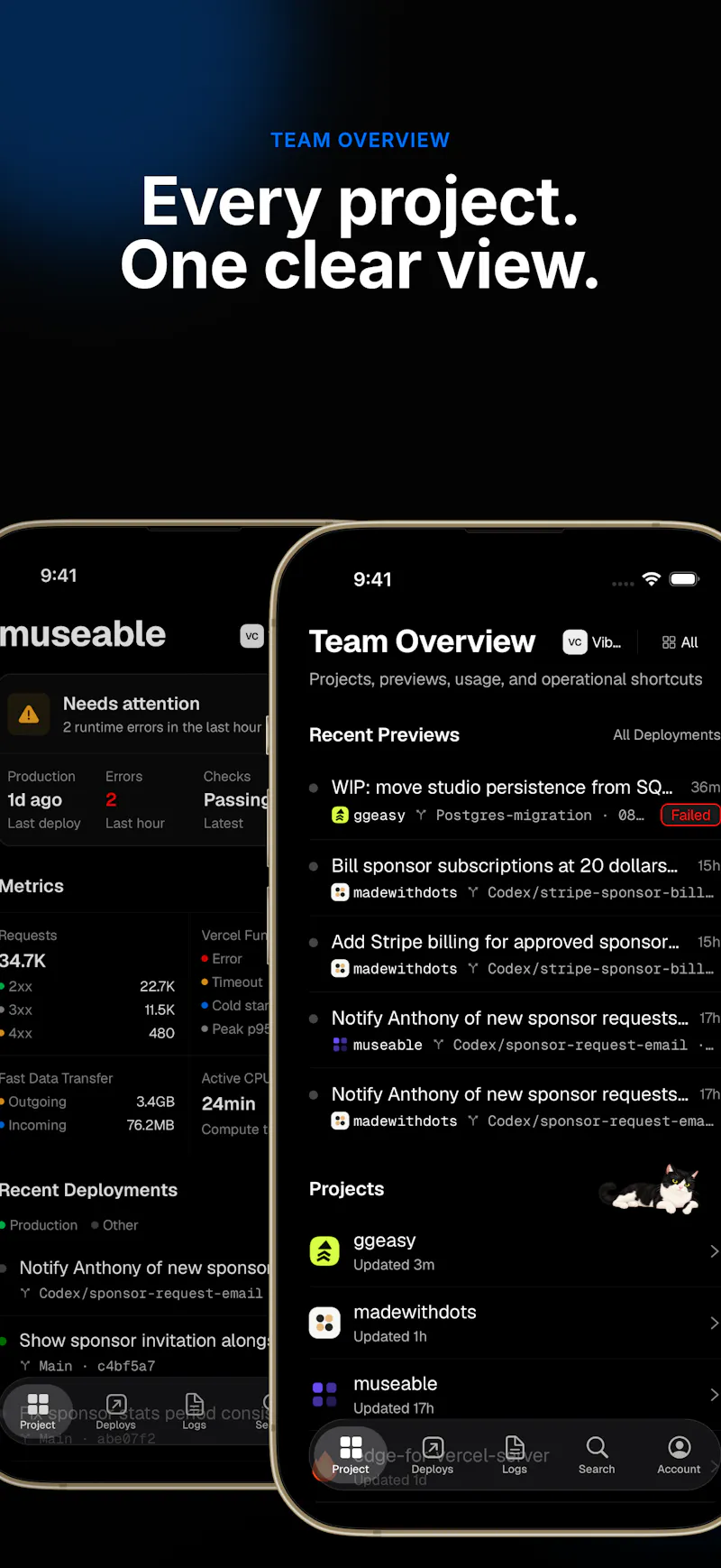 Vercat screenshot 3