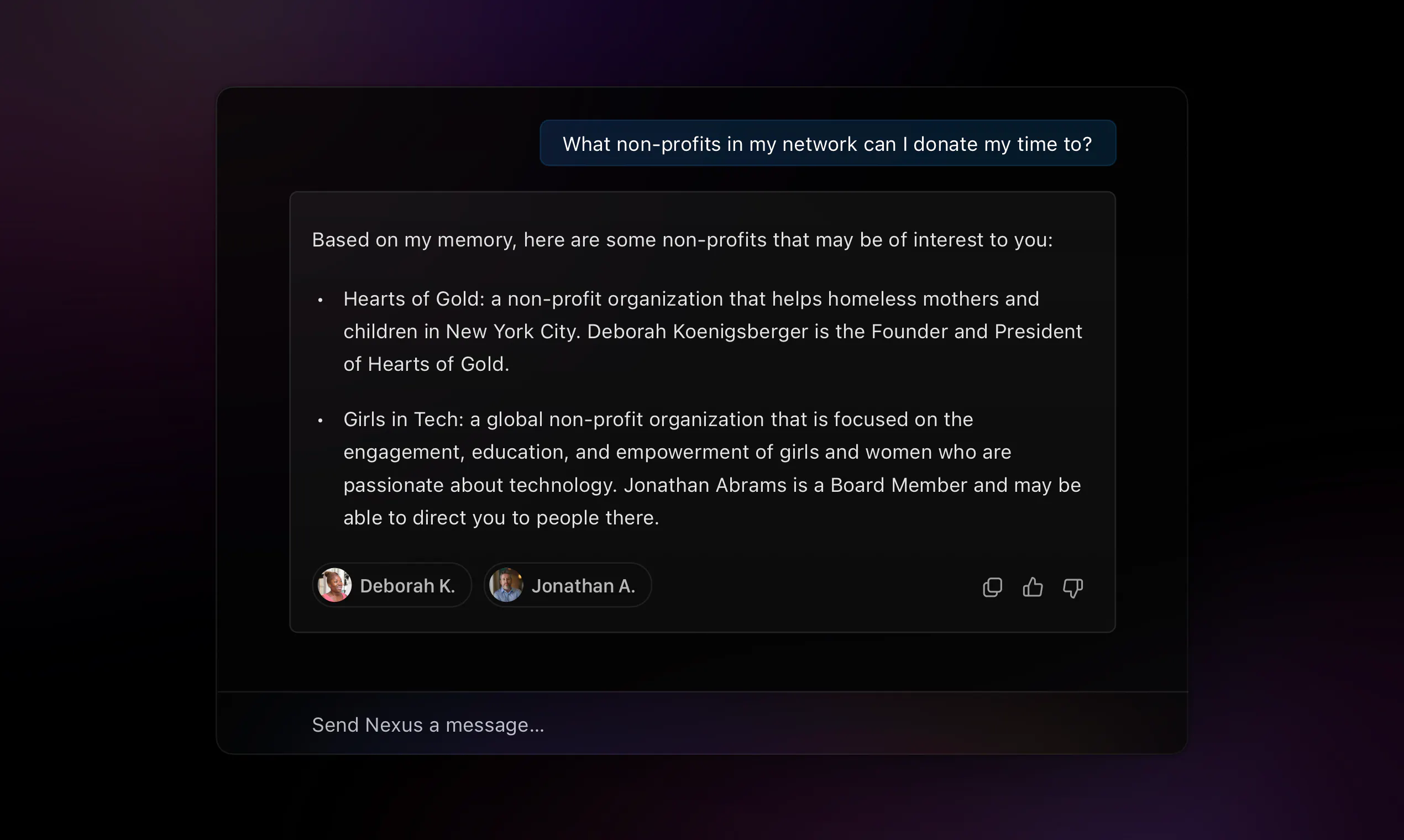 Nexus screenshot
