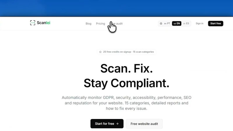 Scanlei screenshot 1 (video preview)