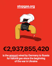Stop funding the war π©πͺππΊπ¦ gallery image
