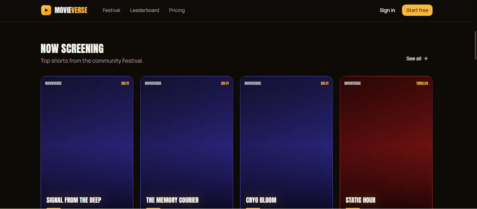 MovieVerse AI screenshot 3