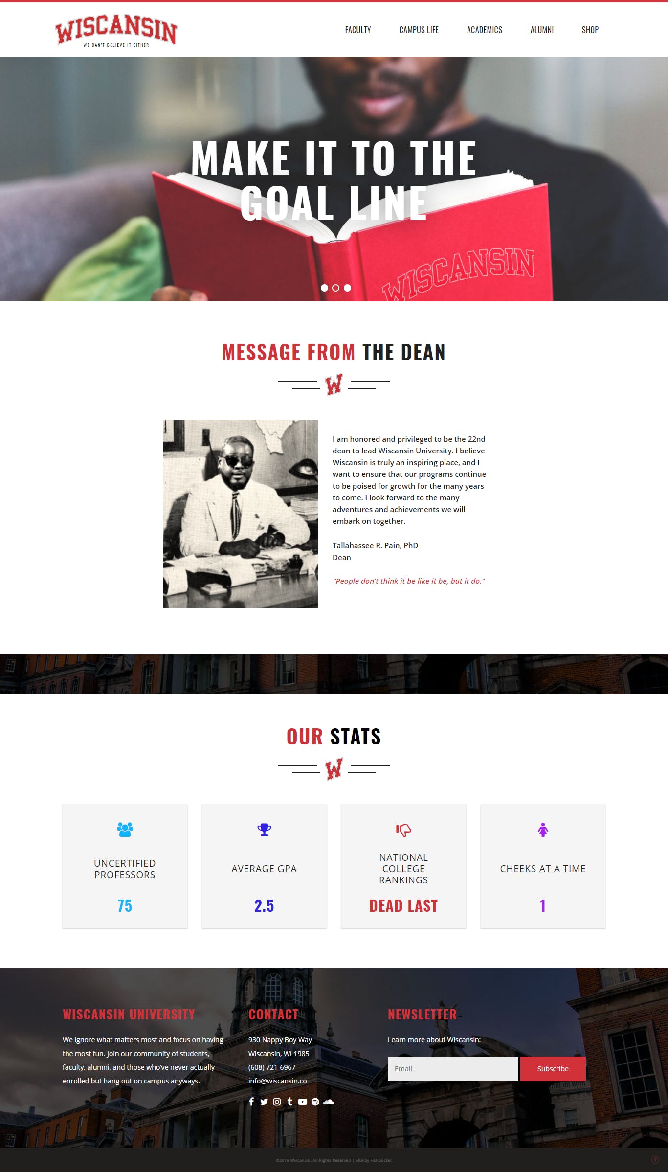 Wiscansin University by T-Pain media 1