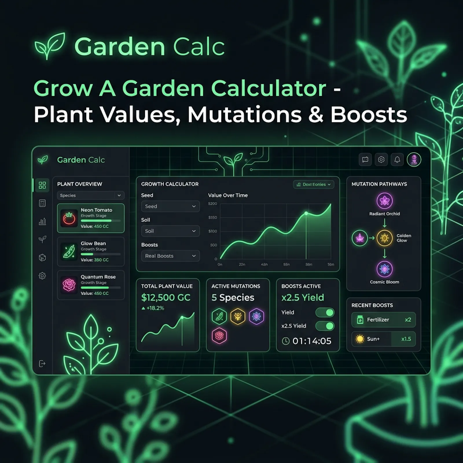 Grow a Garden Calculator screenshot 1