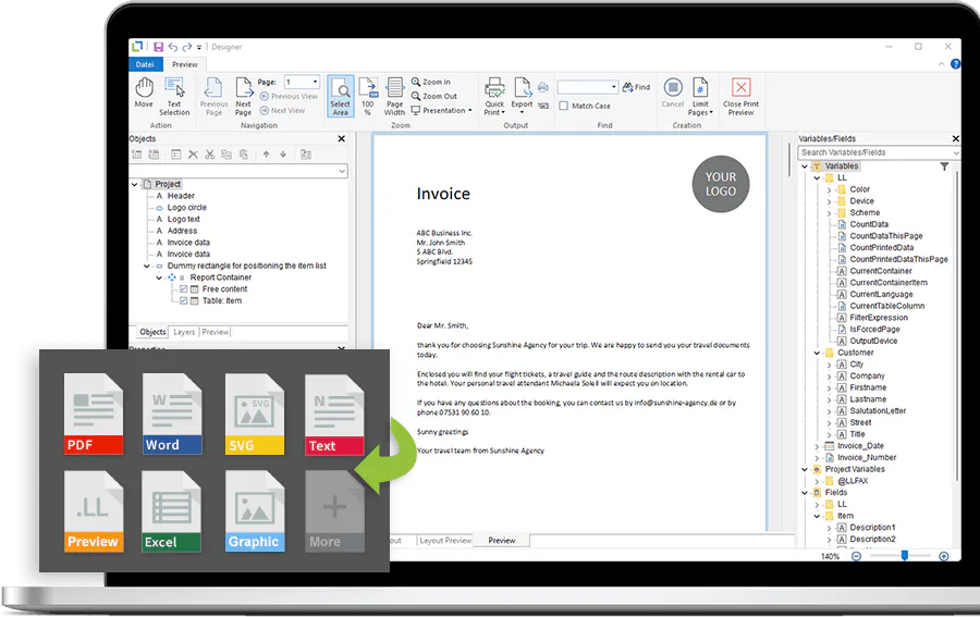 Reporting component List & Label 32 gallery image