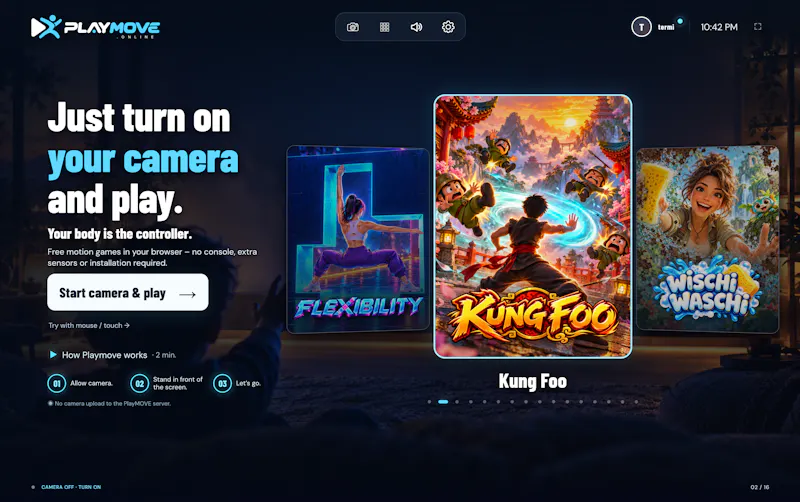 PlayMOVE.online screenshot 2