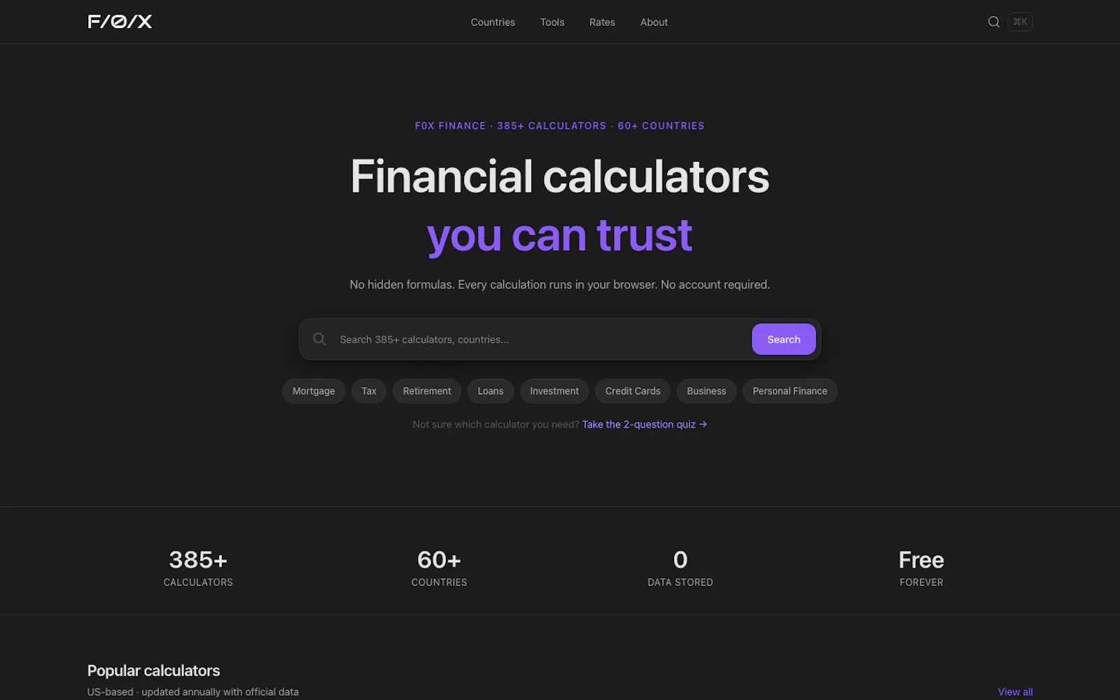 F0X (F-Zero-X) Finance screenshot 3