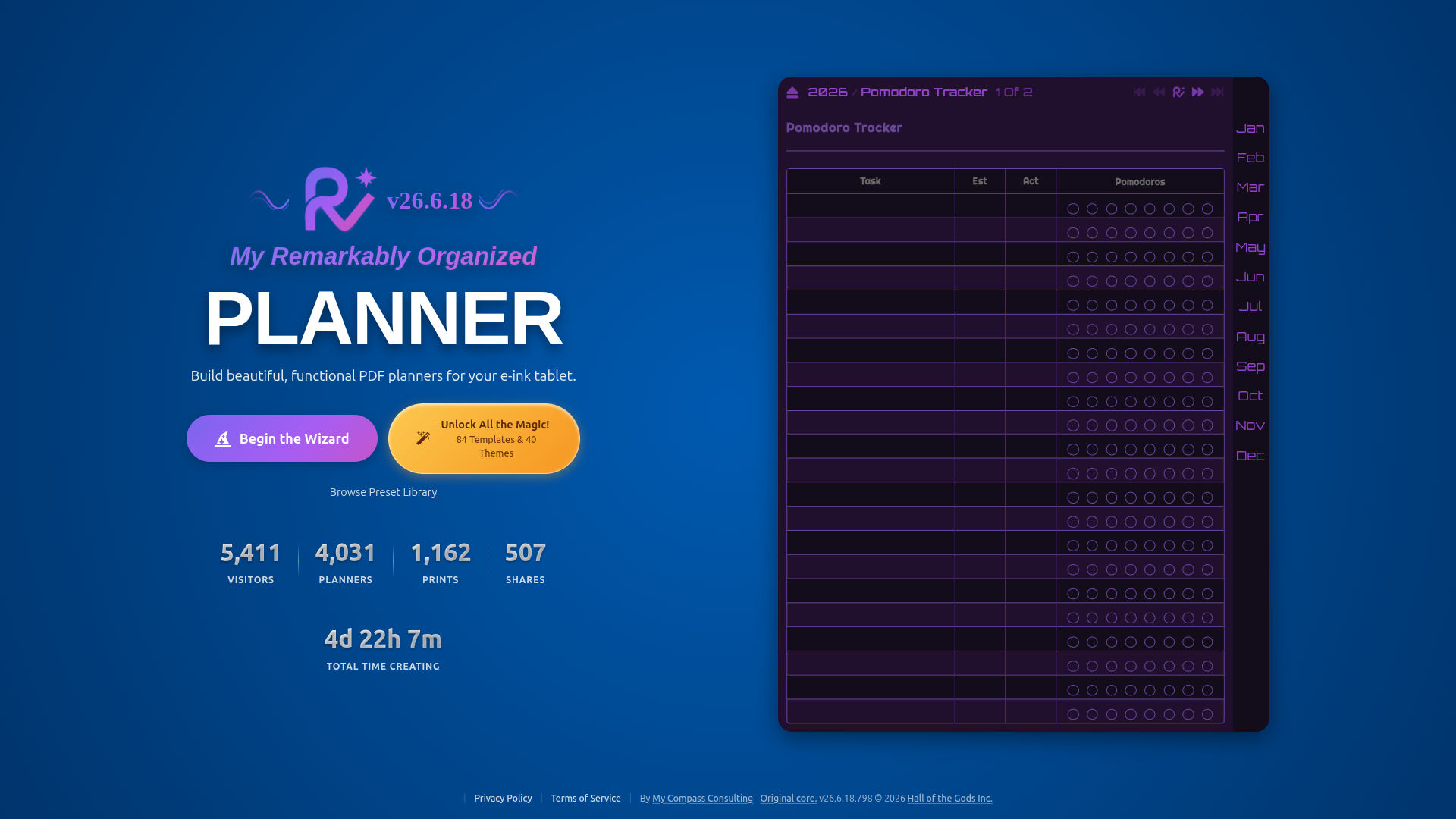 My Remarkably Organized Planner Wizard gallery image