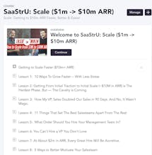 SaaStr University gallery image
