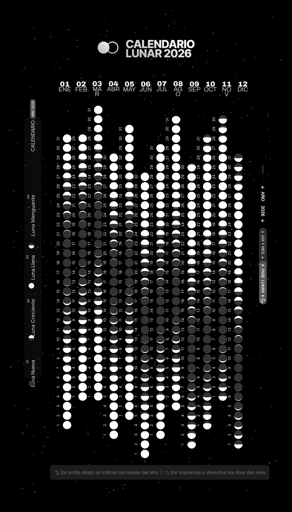 Generador de Calendarios Lunares gallery image