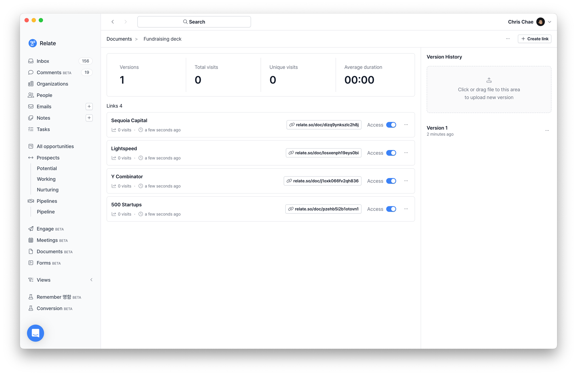 Связывать документы - Простая и бесплатная альтернатива Docsend медиа 3