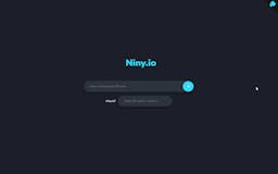 Niny.io - A simple oss link shortener media 1