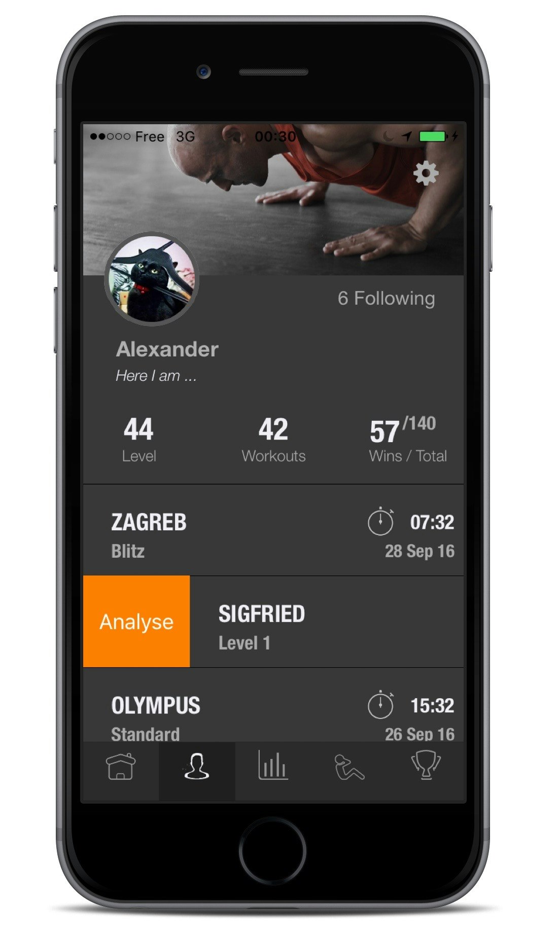Freefitter - Bodyweight fitness & game app gallery image