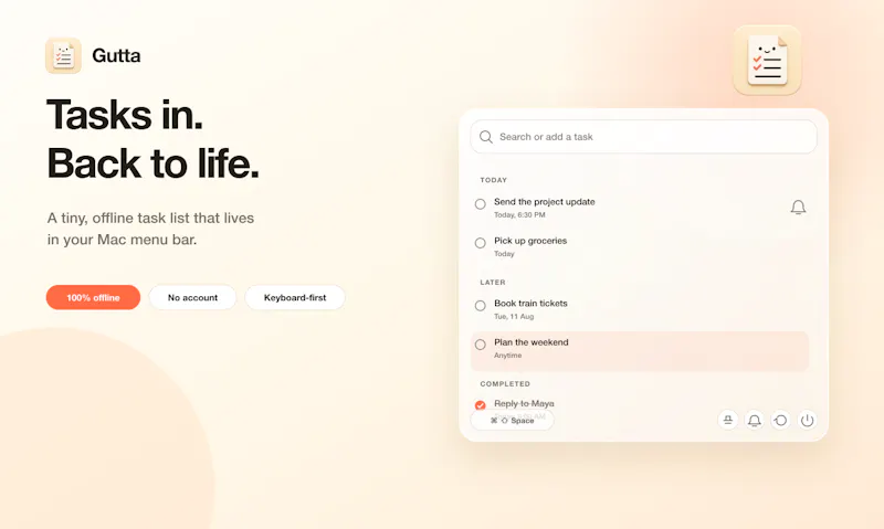 Gutta screenshot 1