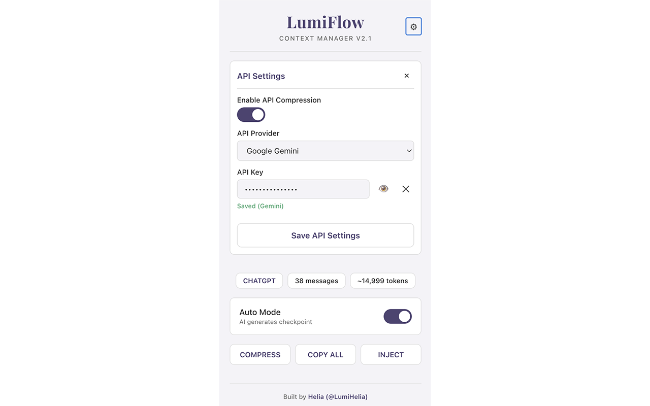 LumiFlow - Screenshot 2 showing product features and functionality