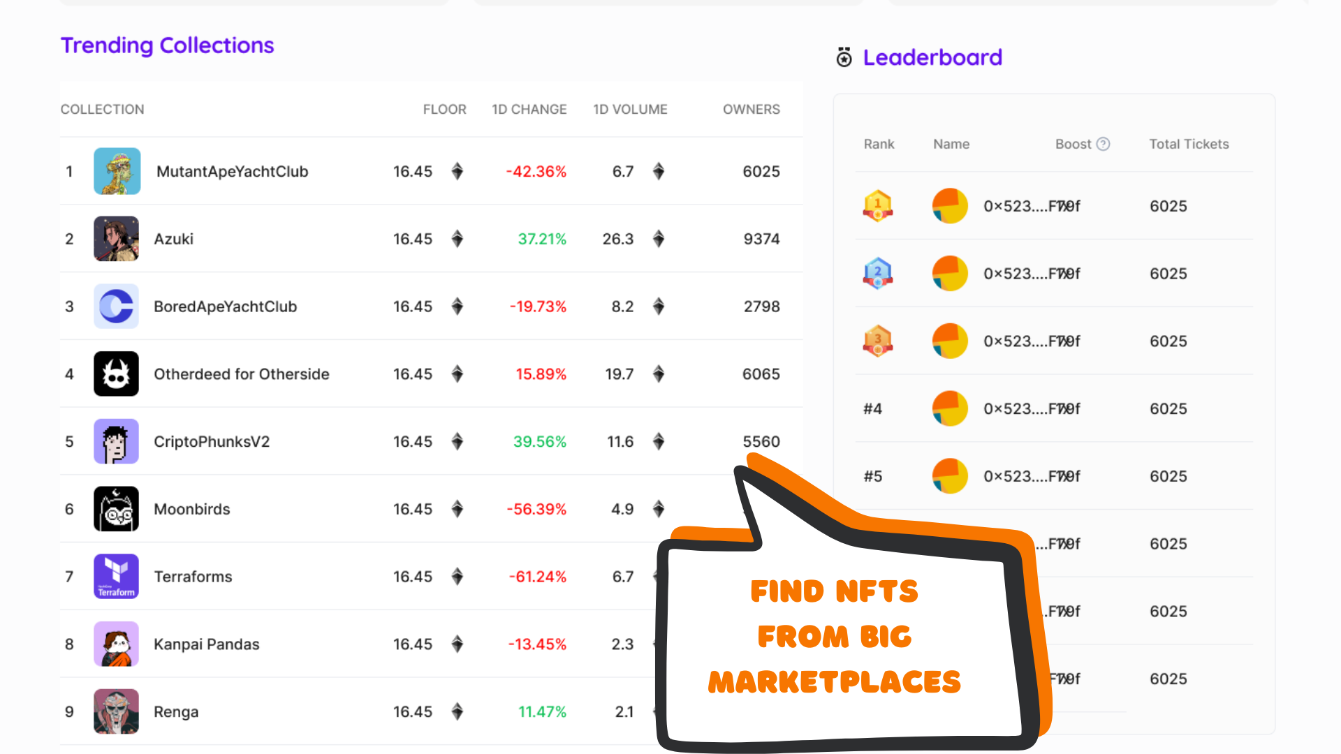 Mídia 3 de Loteria passiva Hotpot NFT