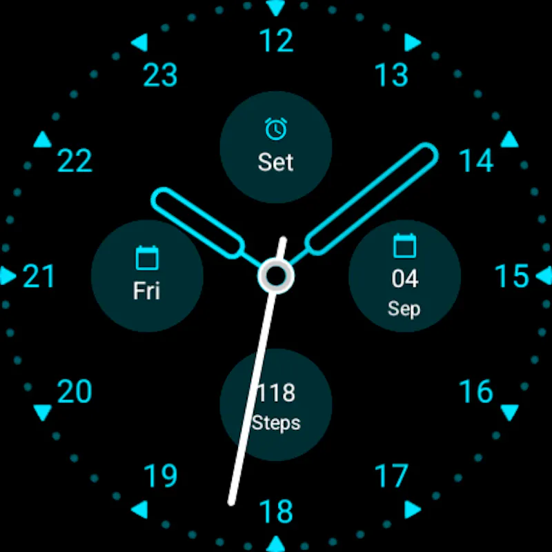 Era 24H Classic Watch Face screenshot 3