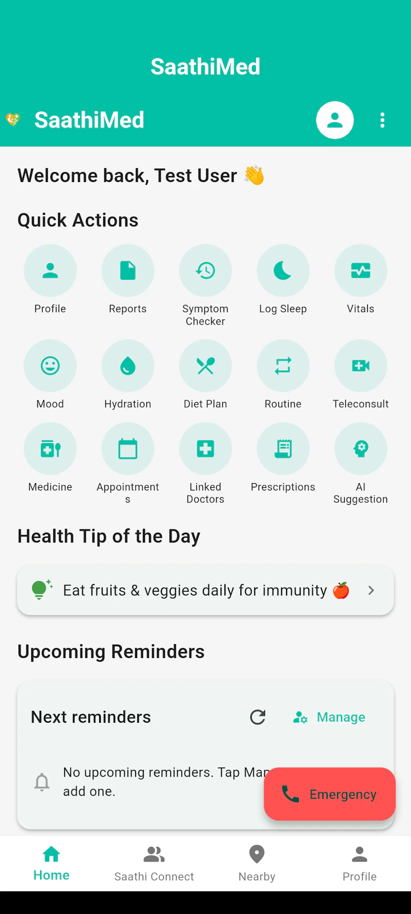 SaathiMed screenshot 2