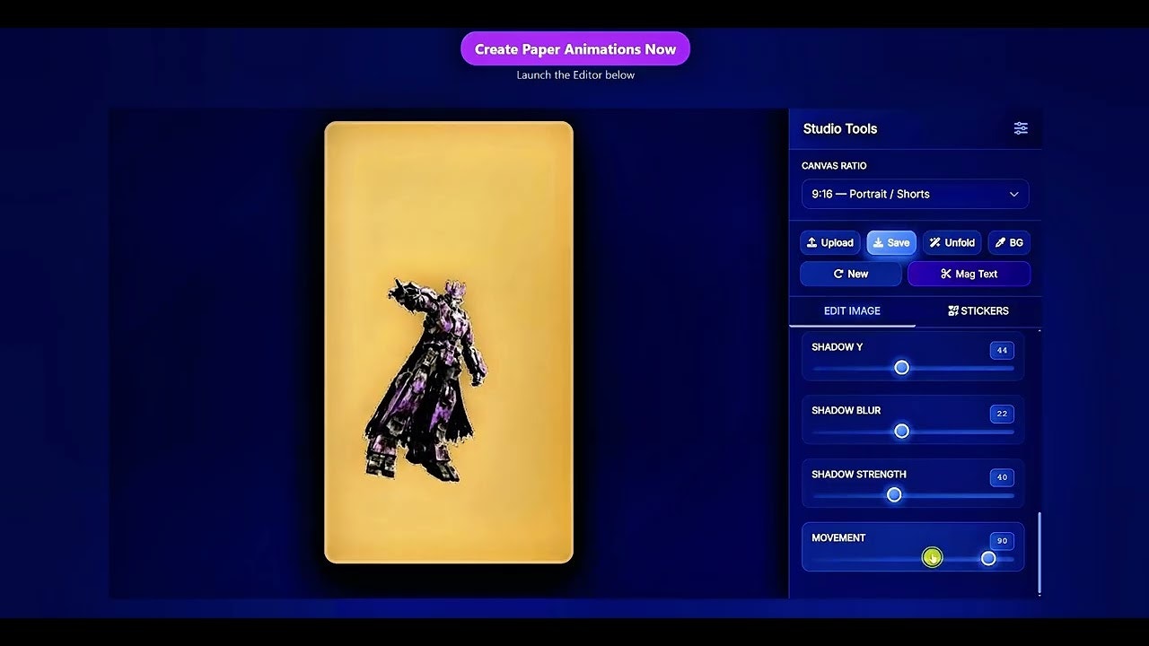 Turn image to Animations gallery image