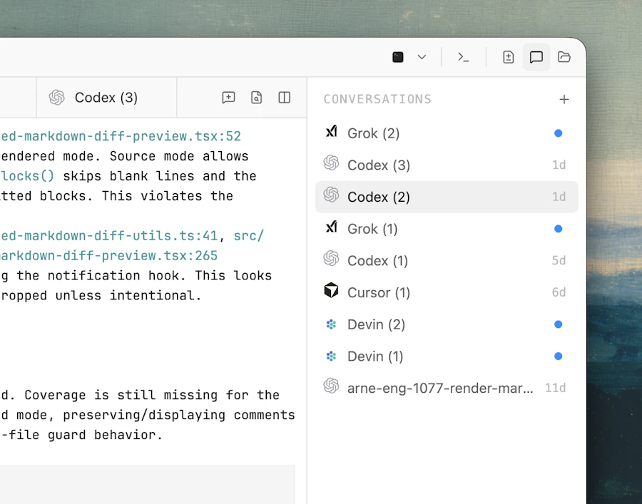 Emdash screenshot 3