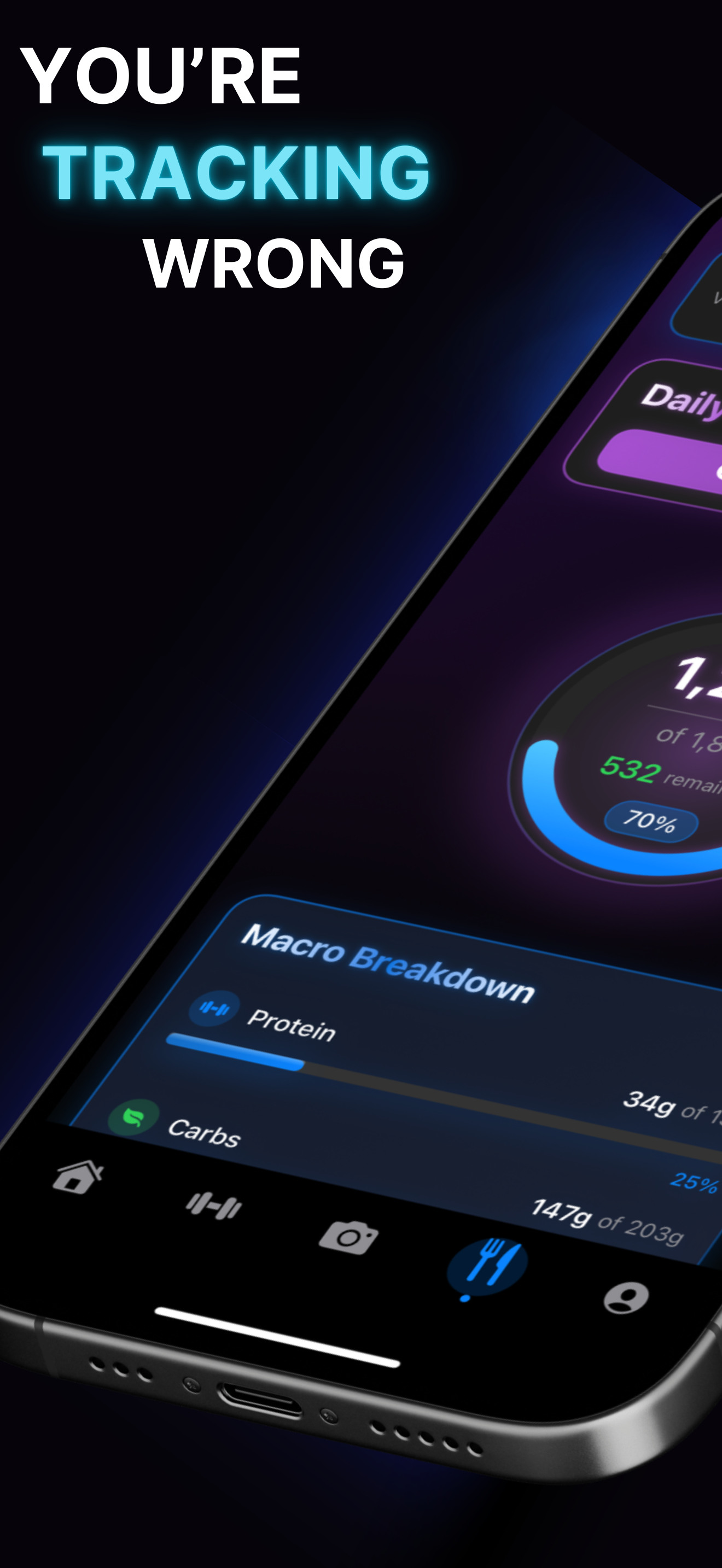 Getfit AI: Kalori Tracker - Sizi tutarlı tutan AI Powered Fitness uygulaması medya 1