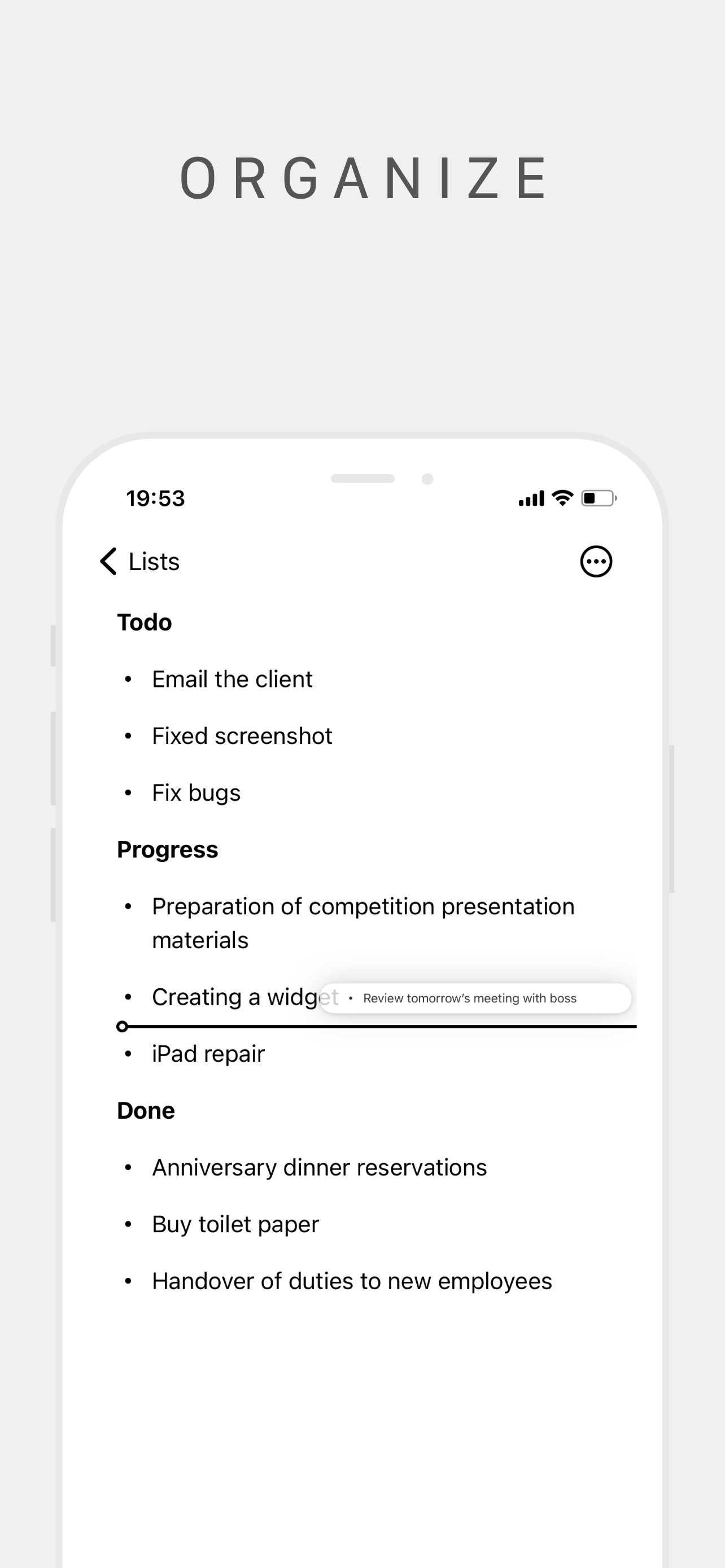 Purelist Pro gallery image
