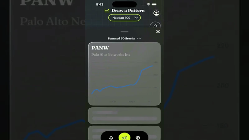 Find My Chart Pattern screenshot 1 (video preview)