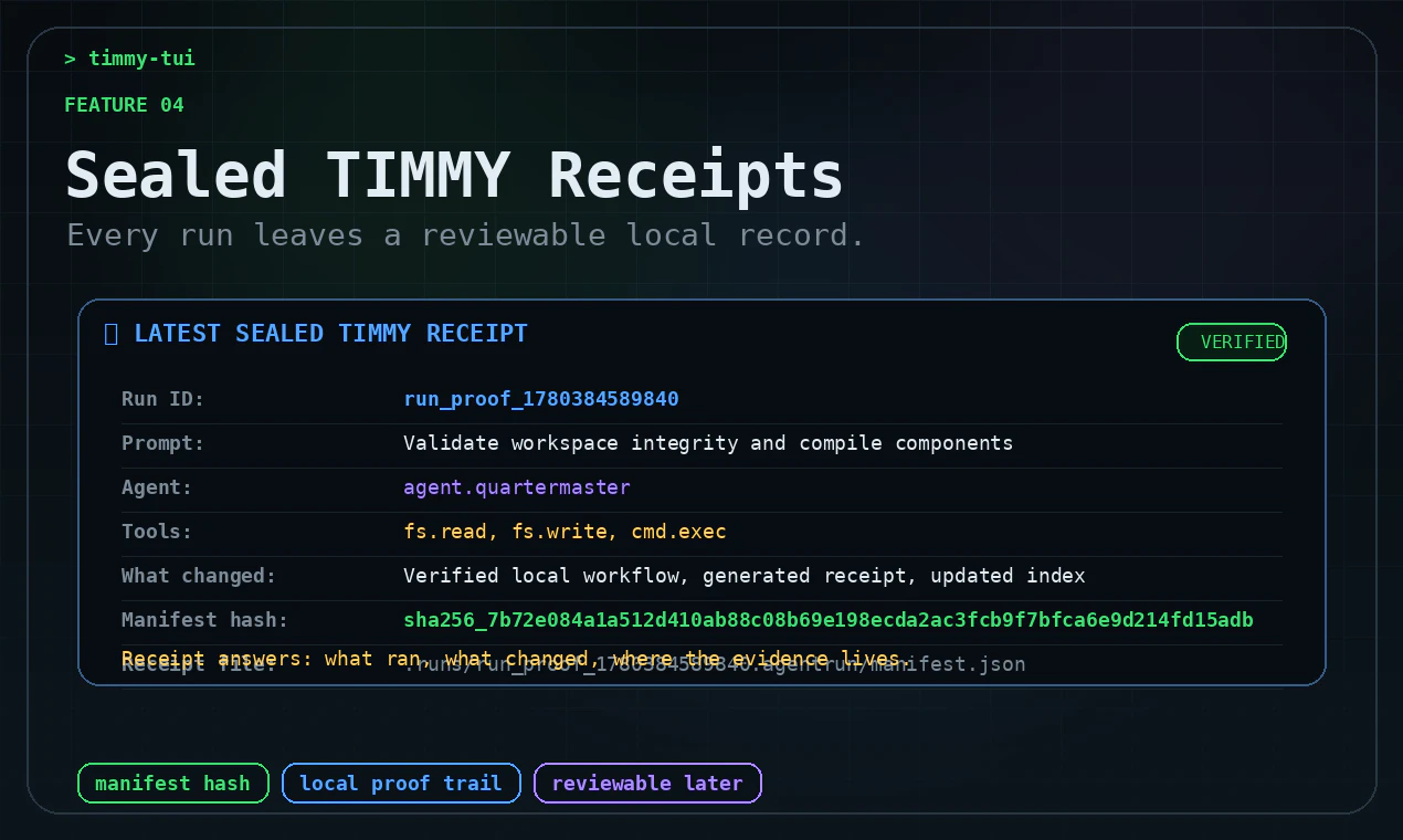 Timmy-TUI screenshot 5