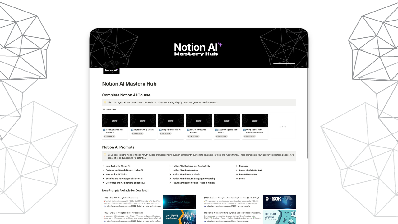 개념 AI 마스터리 허브 - 개념 AI Mastery Hub로 개념 AI의 힘 잠금 해제 미디어 1