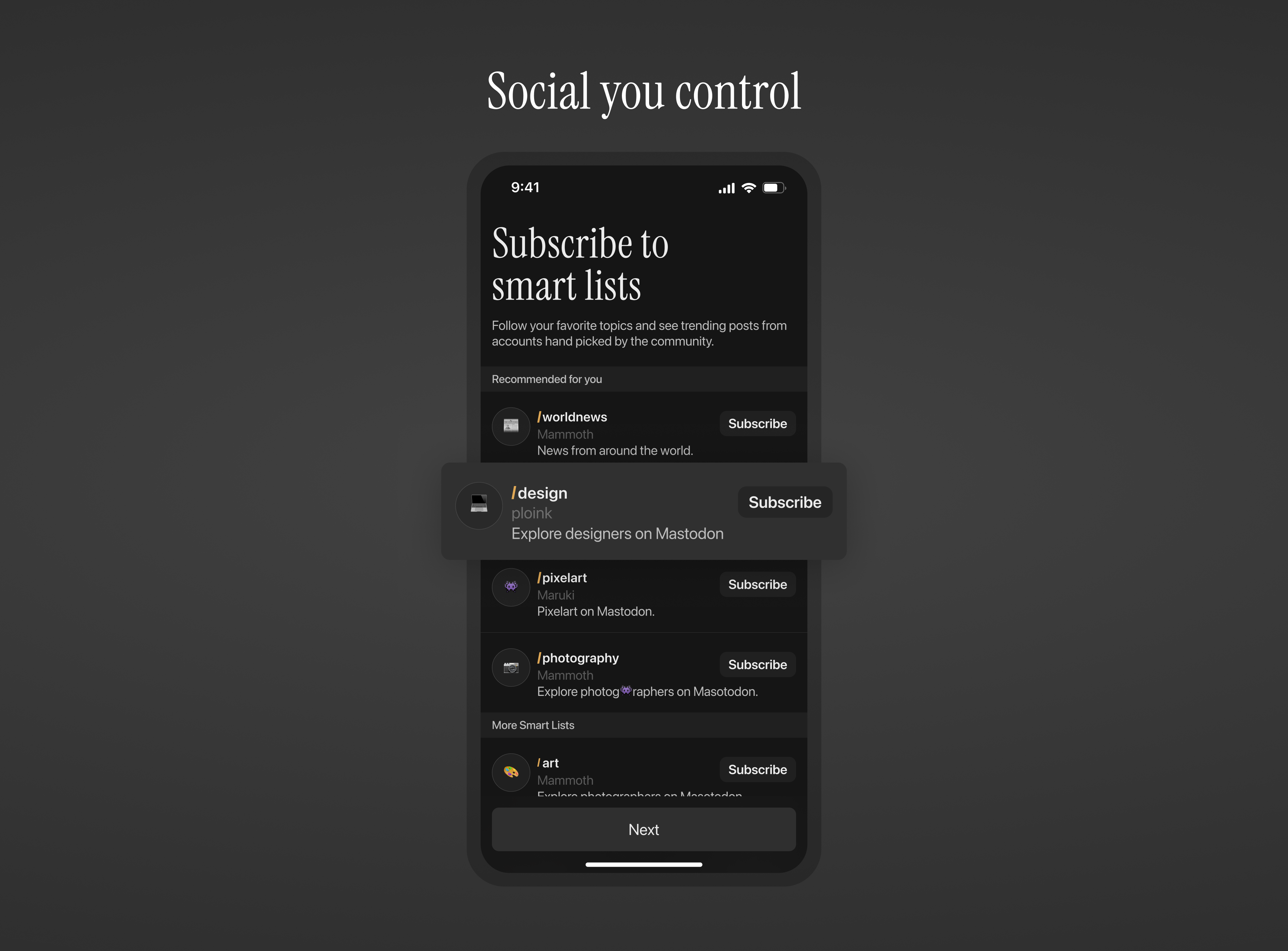 Mammoth 2 for Mastodon media 3