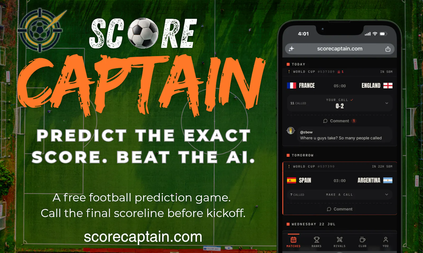 Score Captain screenshot 1