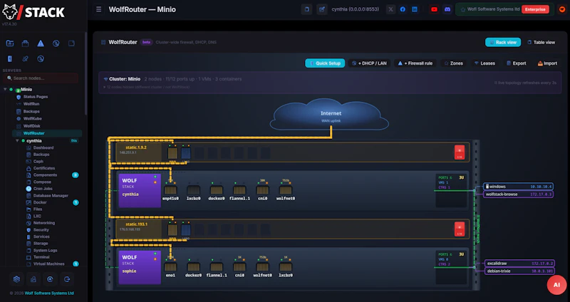 WolfStack screenshot 5